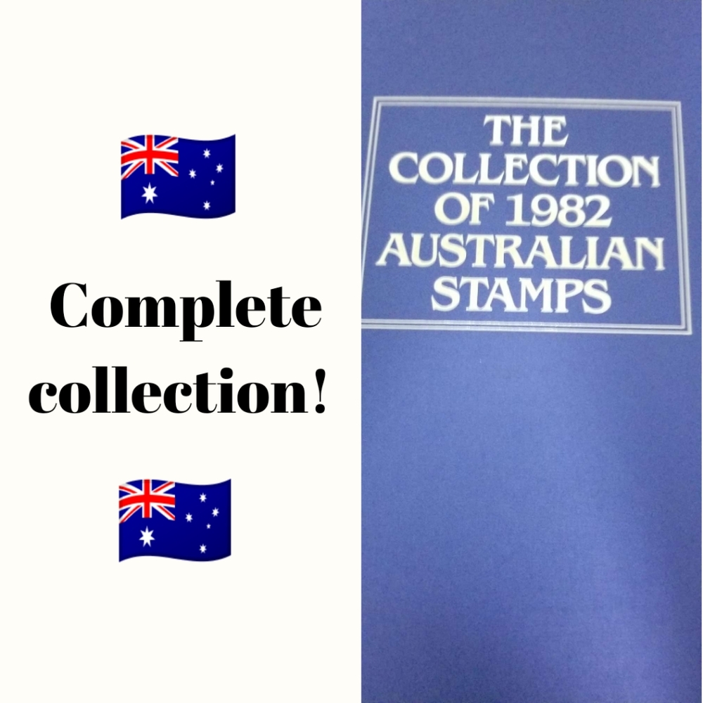 1982 Collection of Australian Stamps Book